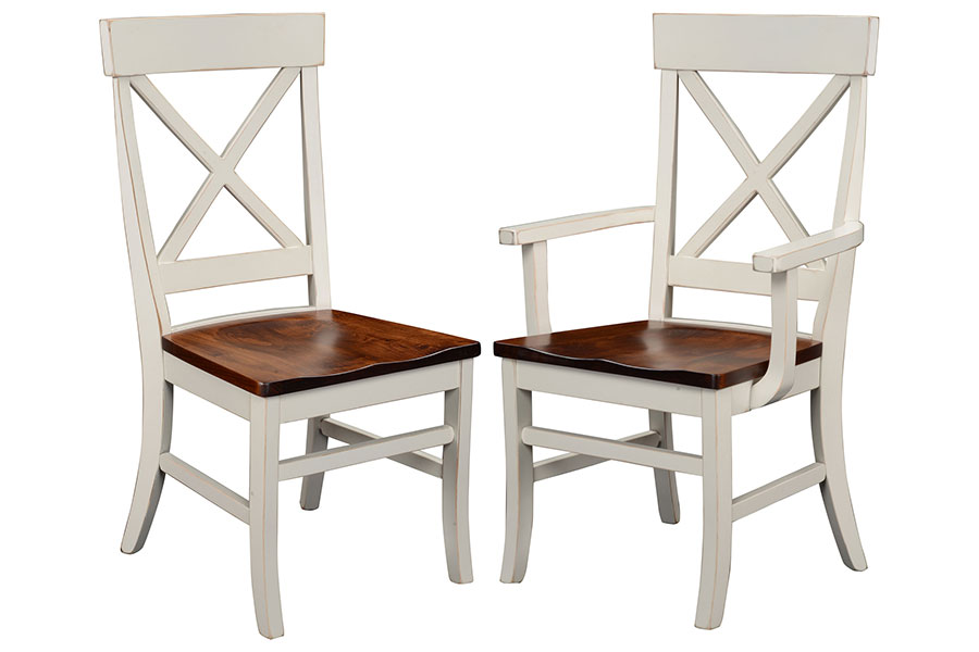 single x dining chairs