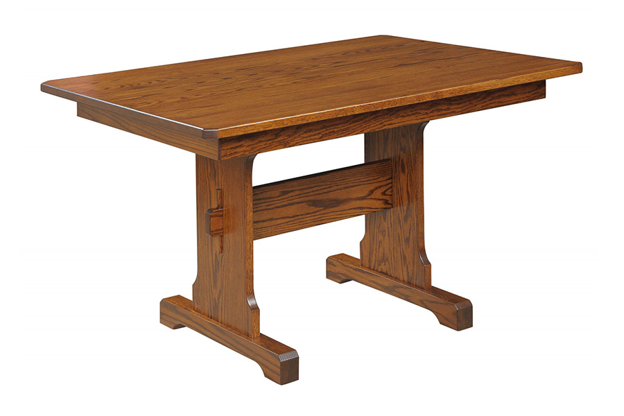 trestle dining table