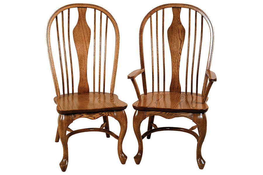 belmont queen anne dining chairs