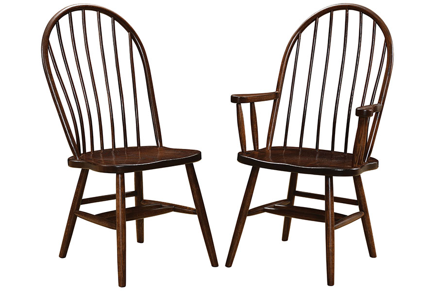 bent dowel dining chairs