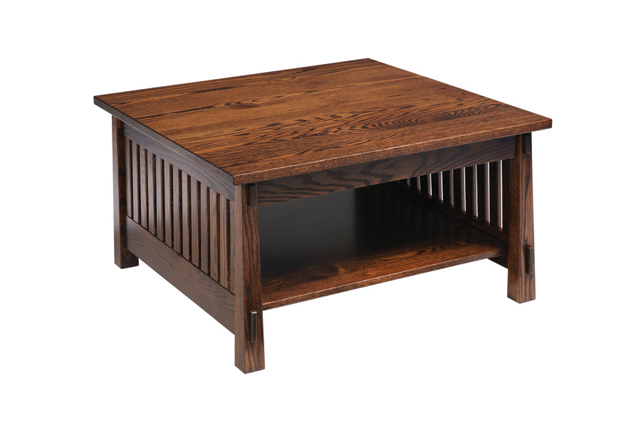 Country Mission Square Coffee Table